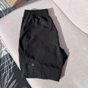 lululemon athletica Men's Black Athletic Shorts